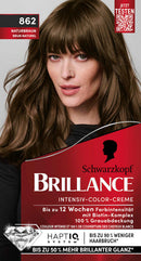 Schwarzkopf Brillance Coloration cheveux châtain naturel 862
