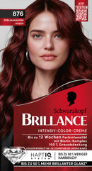 Schwarzkopf Brillance Coloration capillaire acajou noble 876, 1 pc.