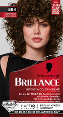 Schwarzkopf Brillance Coloration Cheveux Brun Cacao 884