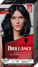 Schwarzkopf Brillance Haarkleur 891 Blauwzwart, 1 stuk