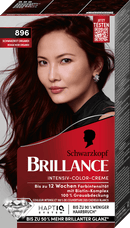 Schwarzkopf Brillance Haarkleur 896 Zwartrood Organdi, 1 stuk
