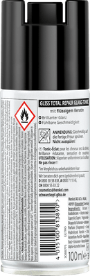 Schwarzkopf GLISS Haartonic Total Repair Glans, 100 ml