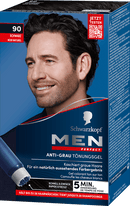 Schwarzkopf Men Perfect Intensieve kleuring Anti-grijs-gel 90 Zwart, 1 stuk