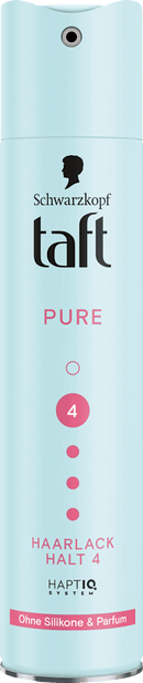 Schwarzkopf taft Haarlak PURE, zonder siliconen en parfum, 250 ml