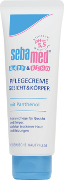sebamed baby Baby & Kind Verzorgingscrème voor gezicht en lichaam, 75 ml