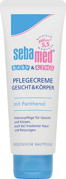 sebamed baby Baby & Kind Verzorgingscrème voor gezicht en lichaam, 75 ml