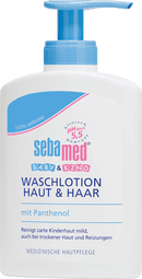 sebamed baby Baby & Kind waslotion voor huid & haar, 200 ml