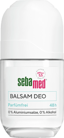sebamed Déo Roll On Déodorant Baume sans odeur, 50 ml