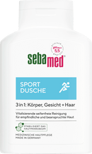Sebamed Gel Douche Sport Douche 2en1 pour Peau &amp; Cheveux, 200 ml