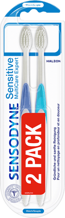 Sensodyne Brosse à dents MultiCare sensitive Expert soft, 2 pièces