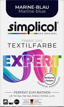 Peinture textile Simplicol Expert bleu marine, 150 g
