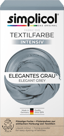 Simplicol Teinture Textile Intense Elegant Grey, 1 pièce