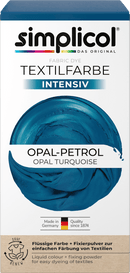 Simplicol Textielverf intensief Opal-Petrol, 1 stuk