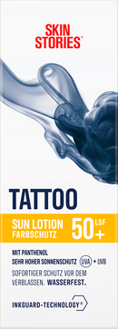 Skin Stories Lait Solaire Tatouage SPF 50+, 100 ml