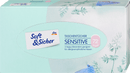 Soft&amp;Sicher Mouchoirs boîte sensible 3ply, 72 pièces.