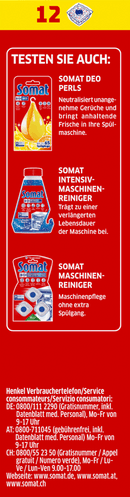 Somat Machinereiniger-tabletten Maxipack, 12 stuks