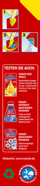 Somat Sel pour lave-vaisselle Sel spécial, 1,2 kg