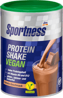 Sportness Eiwitpoeder, veganistische eiwitshake met chocoladesmaak, 300 g