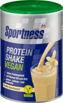 Sportness Eiwitpoeder, veganistische eiwitshake, vanillesmaak, 300 g