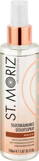 St. Moriz Zelfbruiner-spray voor het gezicht, medium, 150 ml