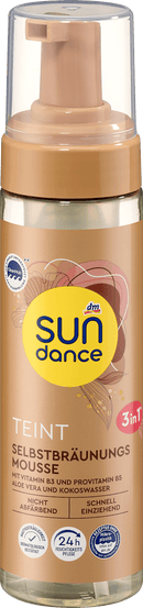 SUNDANCE Mousse autobronzante 'Teint', 200 ml