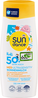 SUNDANCE Zonnebrandmelk Kids MED ultra gevoelig SPF 50+, 200 ml