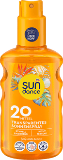 SUNDANCE Zonnenspray transparant SPF 20, 200 ml