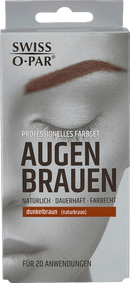 Swiss-o-Par Coloration des sourcils brun naturel, 1 pièce