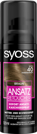 syoss Uitgroei-retoucheer-maskeerspray bruin