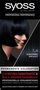 Syoss Coloration des cheveux bleu-noir 1-4, 1 pièce