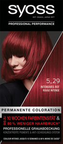 Syoss Coloration Professionnelle Performance Rouge Intense 5_29, 1 pc.