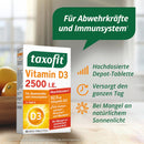 taxofit Vitamine D3 2500 IE tabletten 50 stuks, 7,7 g