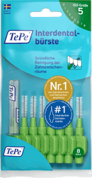TePe Brossettes interdentaires vertes 0,8 mm ISO 5, 8 pcs.