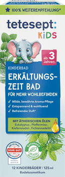 tetesept: KIDS Badadditief voor kinderen tijdens het verkoudheidsseizoen, 125 ml