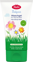 Töpfer Baby-wasgel voor huid en haar Babycare, 150 ml