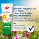 Pommade au calendula Töpfer Wind &amp; Weather pour bébé, 75 ml