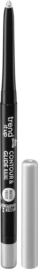 tendance !t up Kajal Contour &amp; Glide argent 042, 0,5 g