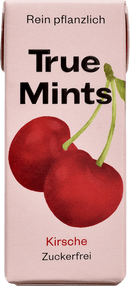 True Mints Pastilles, kers, suikervrij, 13 g
