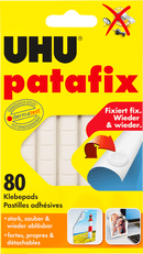 UHU Patafix-plakpads, 80 stuks