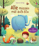 Usborne Kinderboek Iedereen moet wel eens naar het toilet