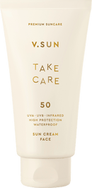V.SUN Crème solaire visage "take care" SPF 50, 75 ml