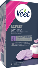 Veet Veet Spawax Disques de cire de rechange, lot de 6.