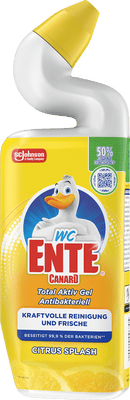 WC-Ente Toiletreiniger Total Aktiv Gel Citrus Splash, 750 ml