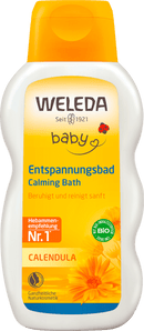 Weleda Bath Addition Bébé Calendula Bain Relaxant, 200 ml