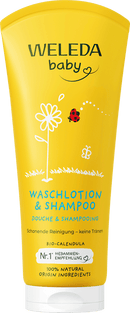 WELEDA baby Babywaslotion & shampoo Calendula, 200 ml