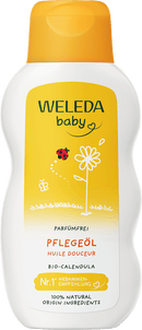 Weleda Huile bébé Calendula sans parfum, 200 ml