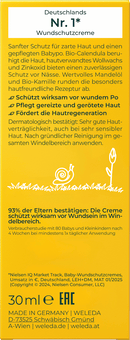 Weleda Bébé Crème Protectrice des Plaies au Calendula, 30 ml