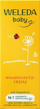 Weleda Bébé Crème Protectrice des Plaies au Calendula, 75 ml