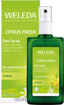 Weleda Déodorant Spray Agrumes, 100 ml