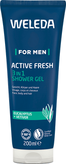 Weleda Gel Douche HOMME Actif, 200 ml